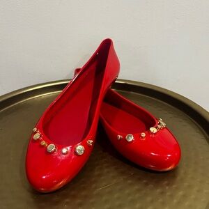 Melissa Red Sweet love II Flats